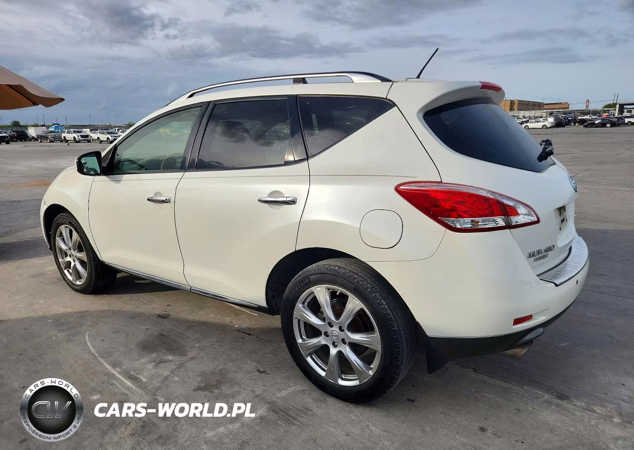 2014 Nissan Murano Le VIN:JN8AZ1MU5EW402716 - 2