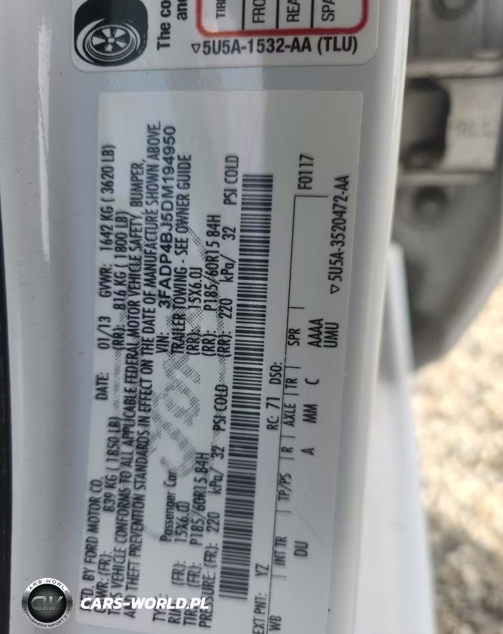 2013 Ford Fiesta Se VIN:3FADP4BJ5DM194950 - 12