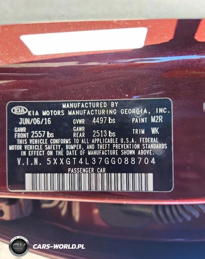 2016 Kia Optima Lx VIN:5XXGT4L37GG088704 - 12
