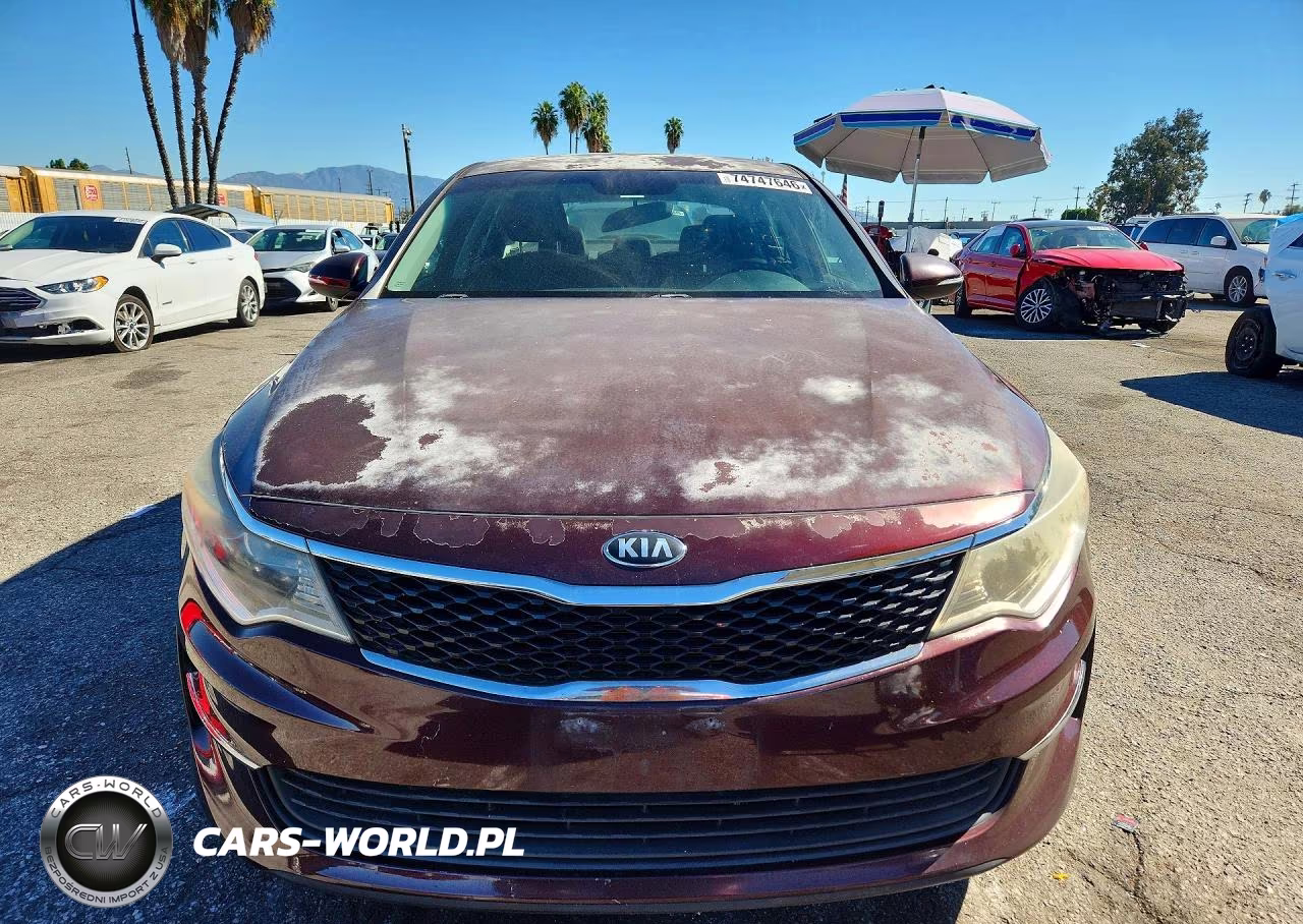 2016 Kia Optima Lx VIN:5XXGT4L37GG088704 - 5