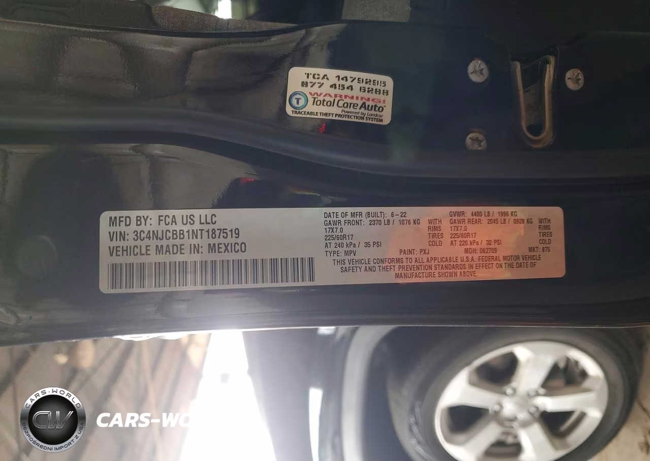 2022 Jeep Compass Latitude VIN:3C4NJCBB1NT187519 - 13