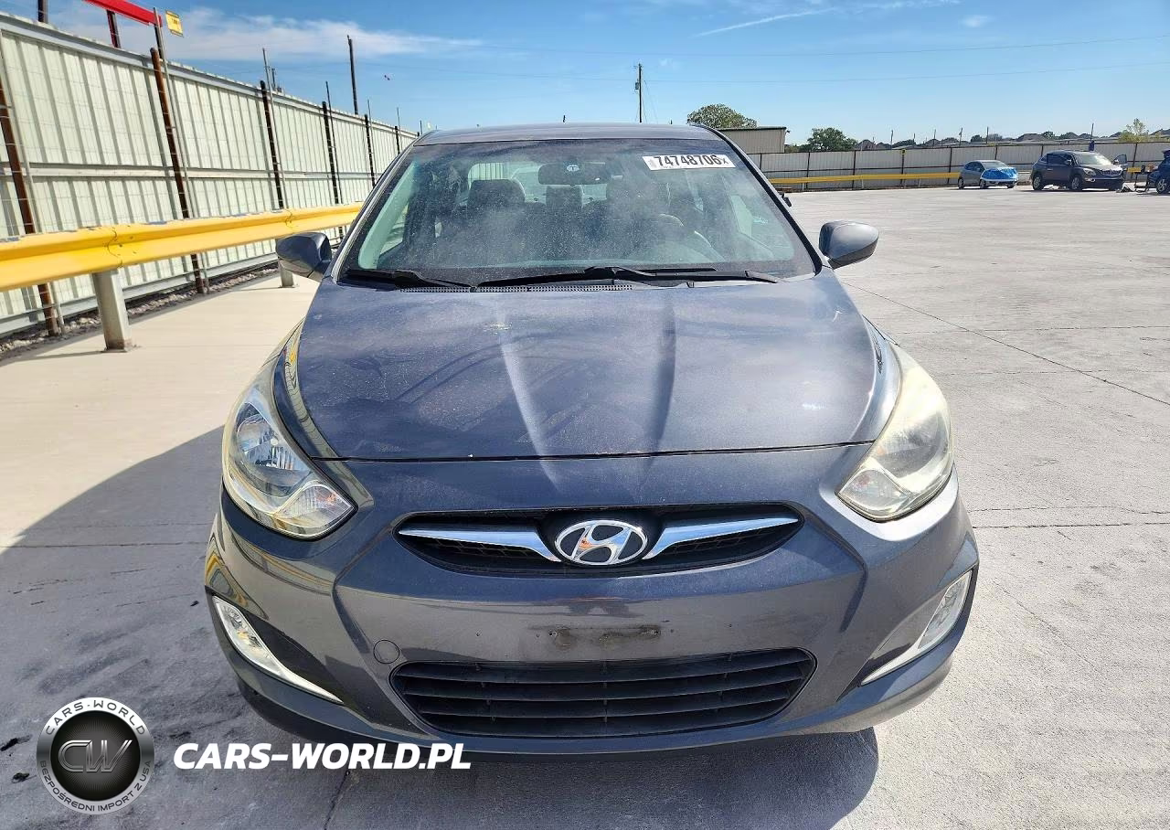 2012 Hyundai Accent Gls VIN:KMHCU4AE9CU159885 - 5