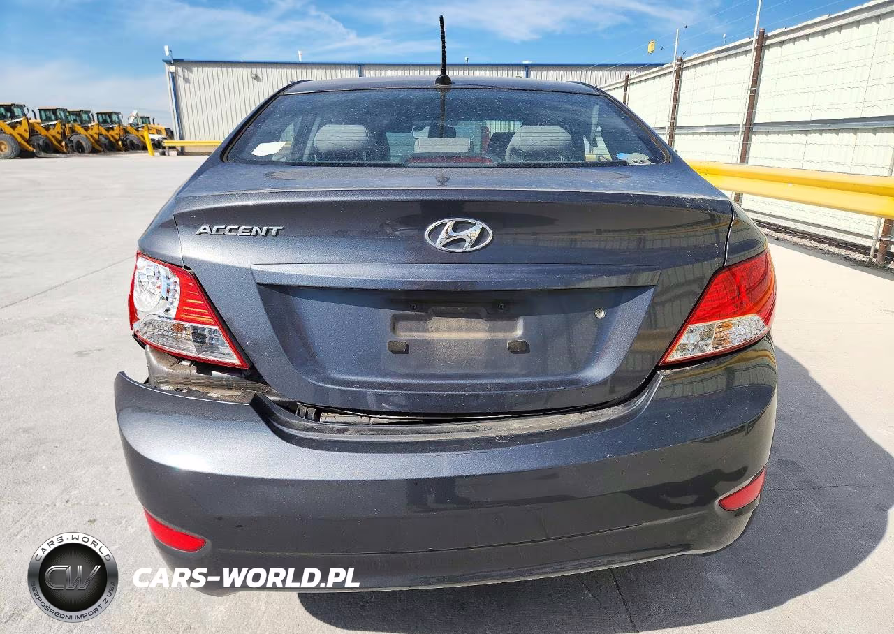 2012 Hyundai Accent Gls VIN:KMHCU4AE9CU159885 - 6