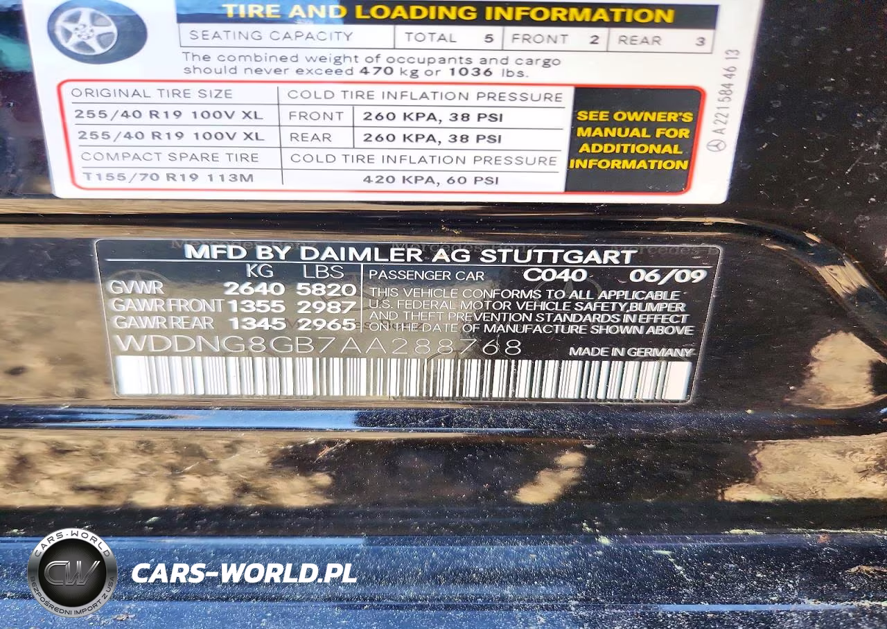 2010 Mercedes-Benz S 550 4Matic VIN:WDDNG8GB7AA288768 - 12
