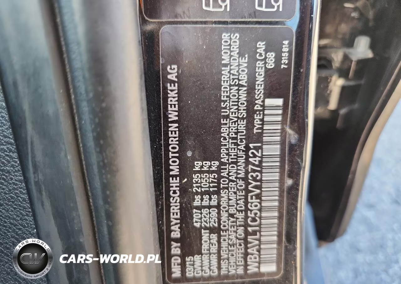 2015 BMW X1 xDrive28I VIN:WBAVL1C56FVY37421 - 13