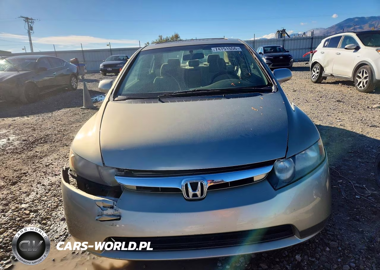 2008 Honda Civic Ex VIN:1HGFA16848L036828 - 5