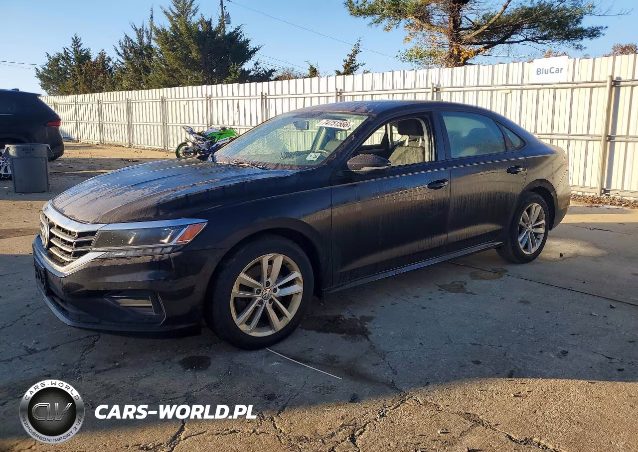 2021 Volkswagen Passat S VIN:1VWAA7A31MC018253 - 1