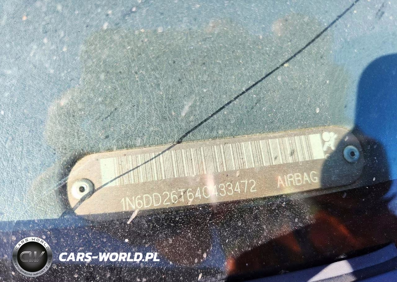 2004 Nissan Frontier Standard VIN:1N6DD26T64C433472 - 12