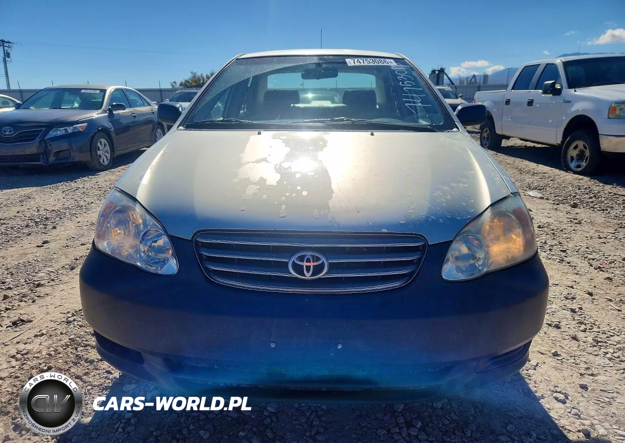 2003 Toyota Corolla Ce VIN:JTDBR32E430017123 - 5