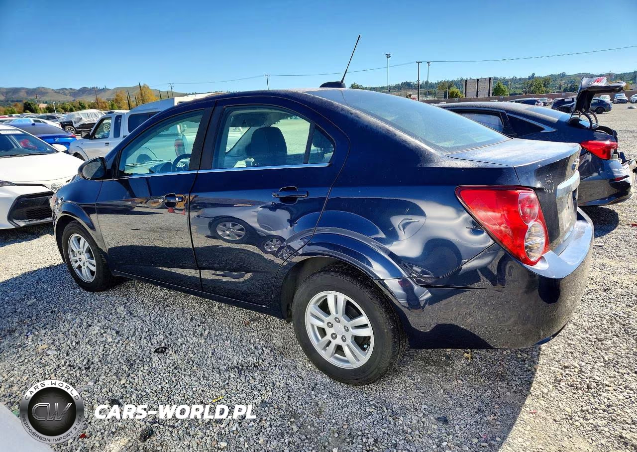 2016 Chevrolet Sonic Lt VIN:1G1JC5SH9G4101402 - 2