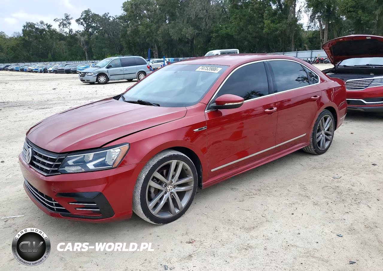 2017 Volkswagen Passat R-Line VIN:1VWDT7A32HC046690 - 1