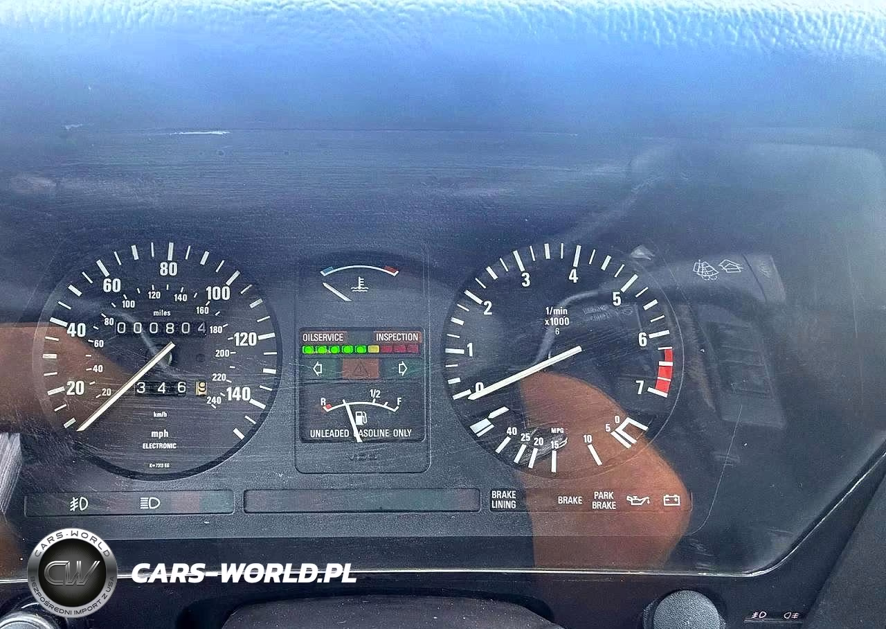 1984 BMW 633 Csi Automatic VIN:WBAEB8403E6996792 - 8
