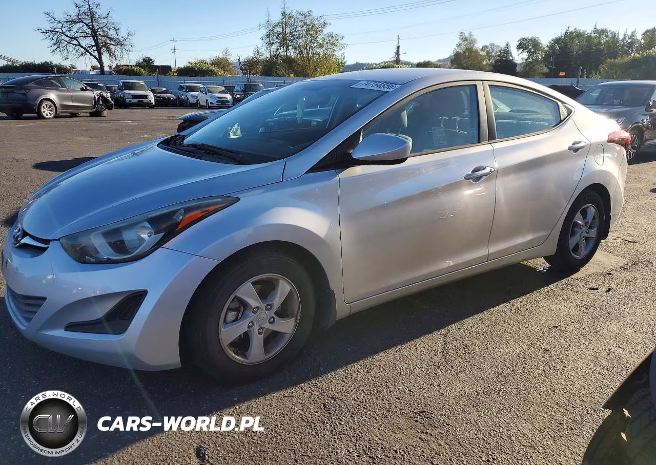 2015 Hyundai Elantra Se VIN:KMHDH4AE3FU309972 - 1