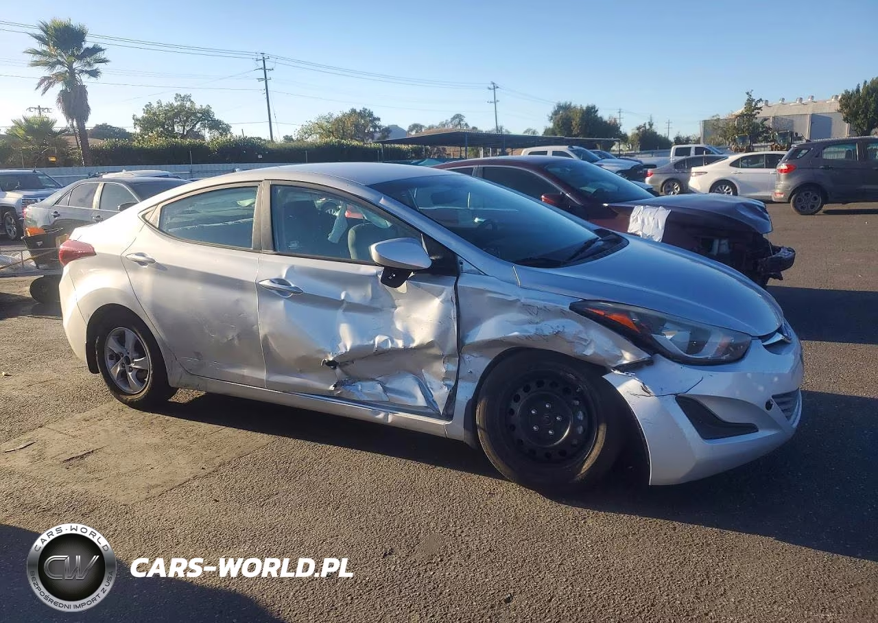 2015 Hyundai Elantra Se VIN:KMHDH4AE3FU309972 - 4