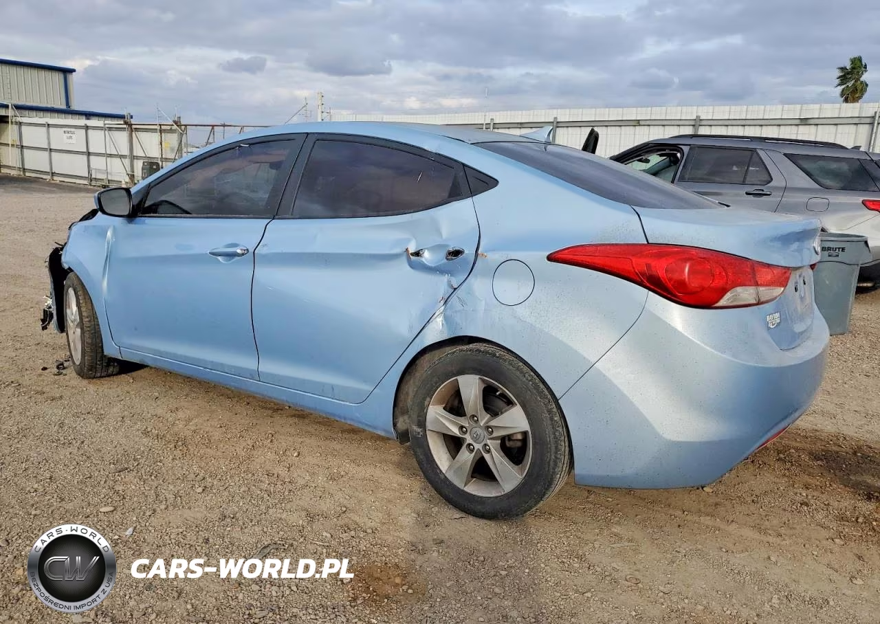 2011 Hyundai Elantra Gls VIN:KMHDH4AE8BU109390 - 2
