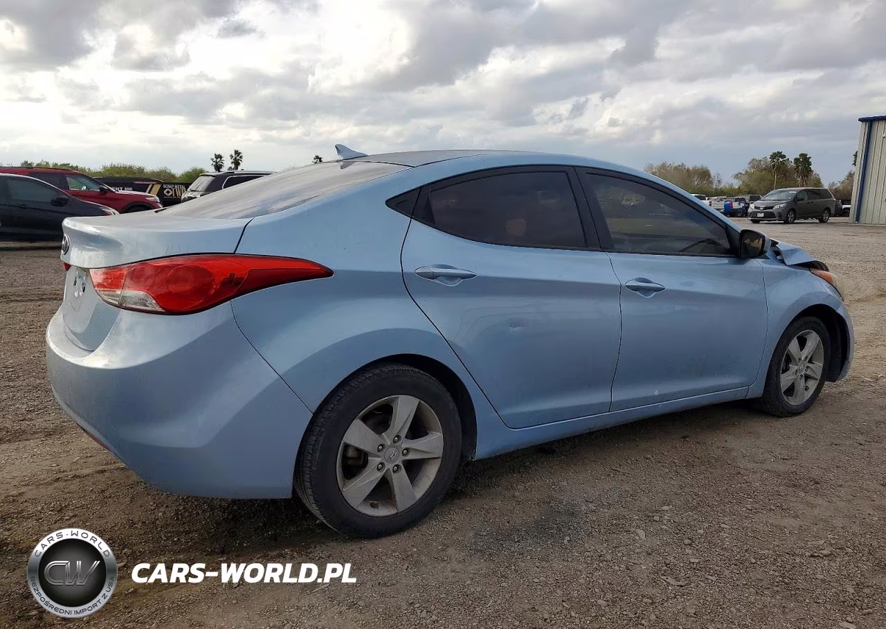 2011 Hyundai Elantra Gls VIN:KMHDH4AE8BU109390 - 3