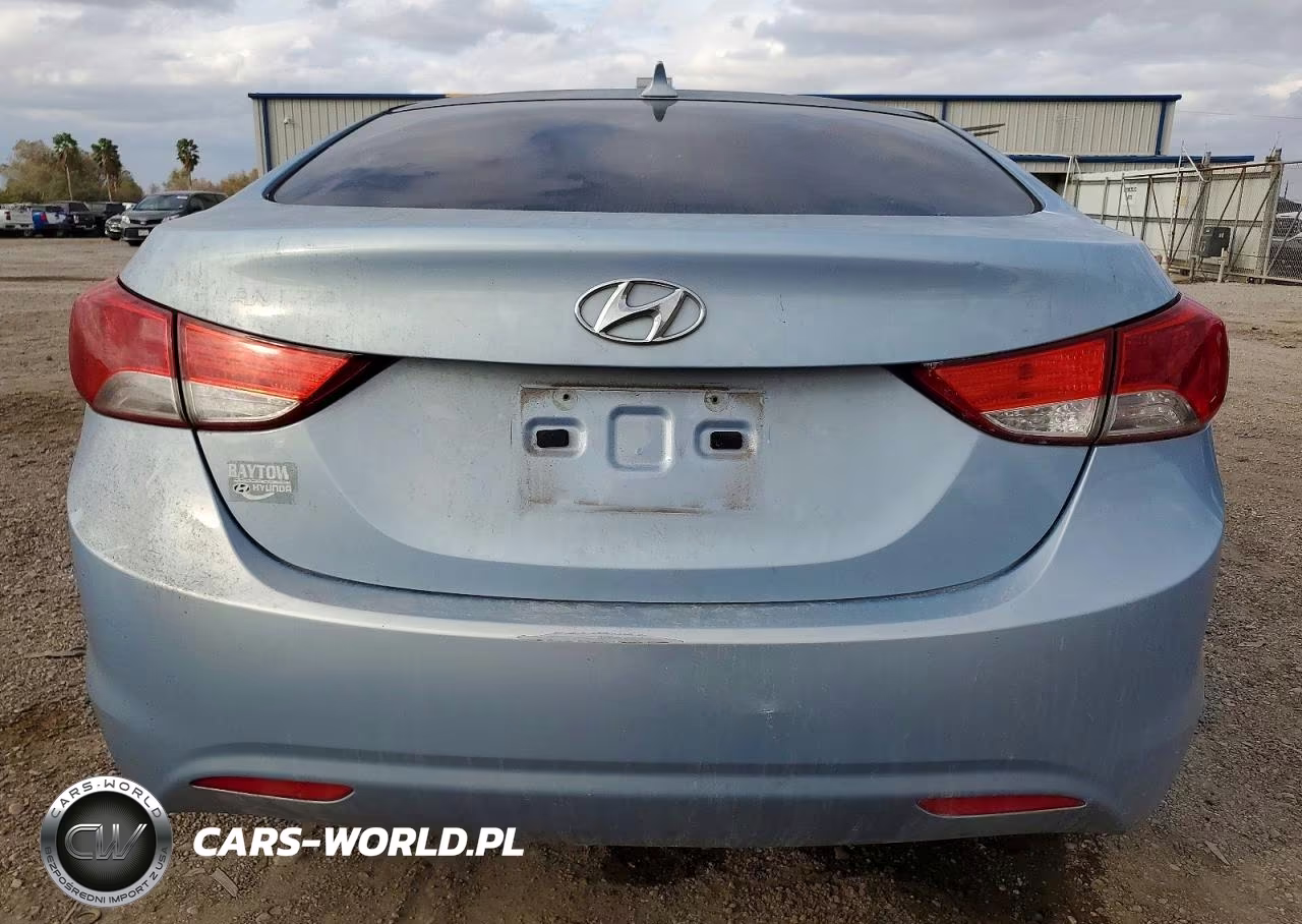 2011 Hyundai Elantra Gls VIN:KMHDH4AE8BU109390 - 6