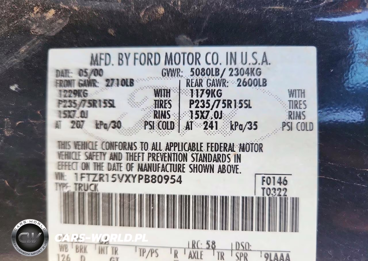 2000 Ford Ranger Super Cab VIN:1FTZR15VXYPB80954 - 12