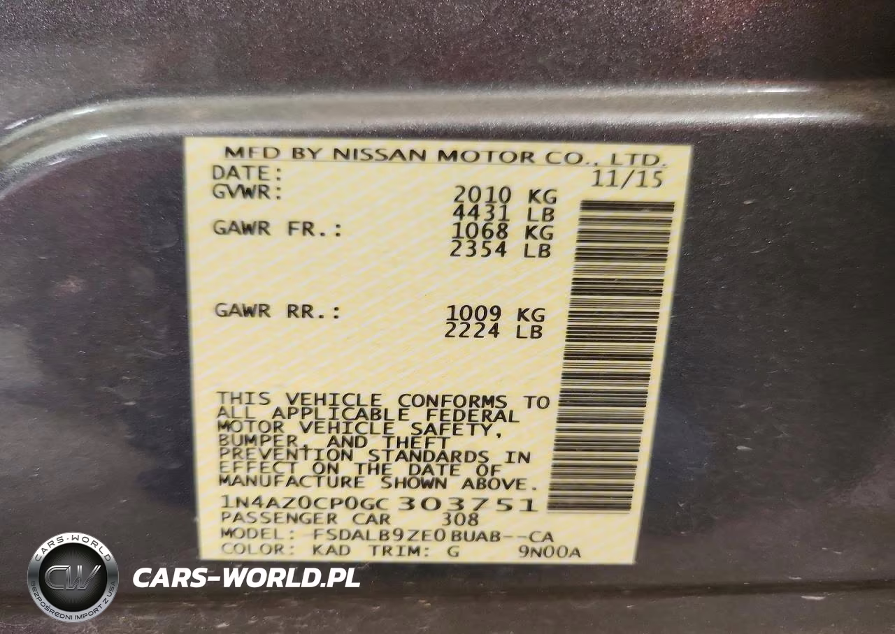 2016 Nissan Leaf S VIN:1N4AZ0CP0GC303751 - 12