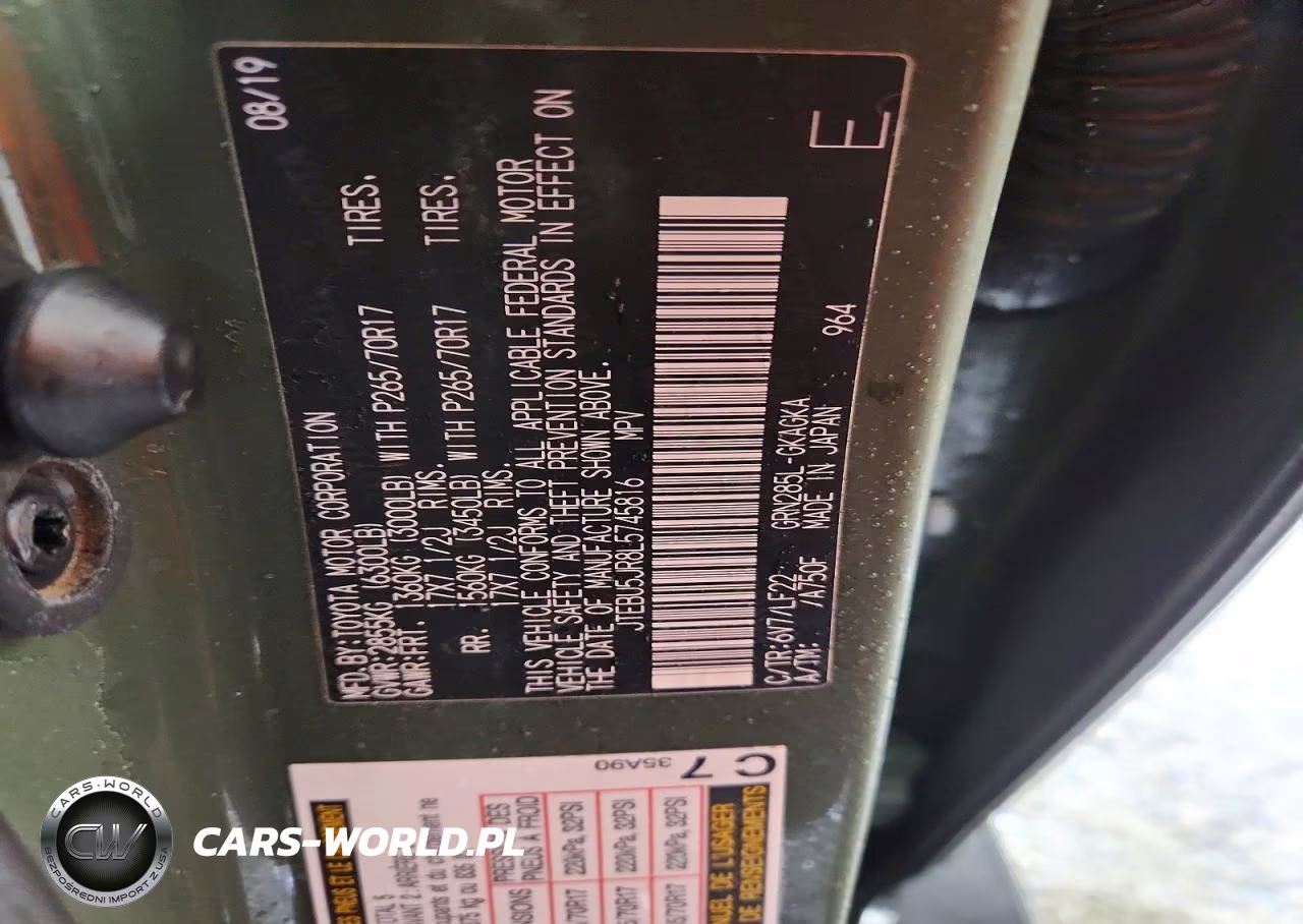 2020 Toyota 4Runner Sr5-Sr5 Premium VIN:JTEBU5JR8L5745816 - 14