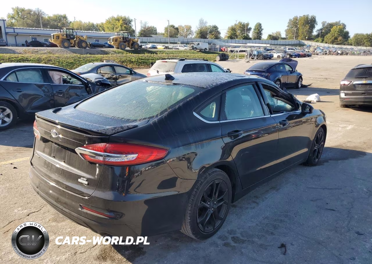 2019 Ford Fusion Se VIN:3FA6P0HD3KR277084 - 3