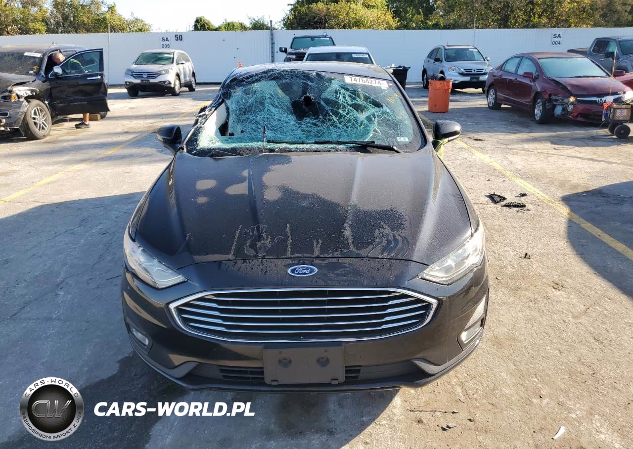 2019 Ford Fusion Se VIN:3FA6P0HD3KR277084 - 5