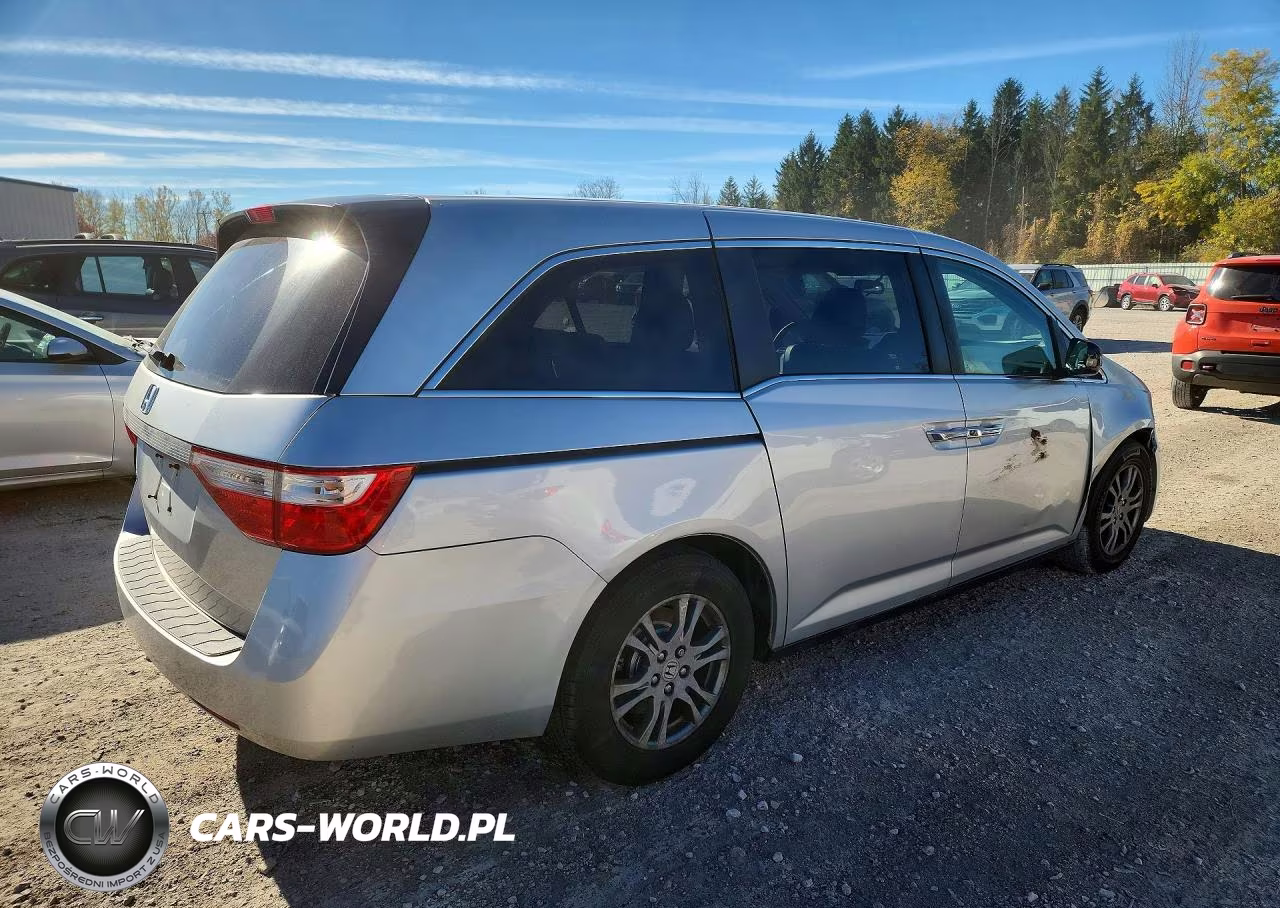 2013 Honda Odyssey Ex VIN:5FNRL5H49DB051362 - 3