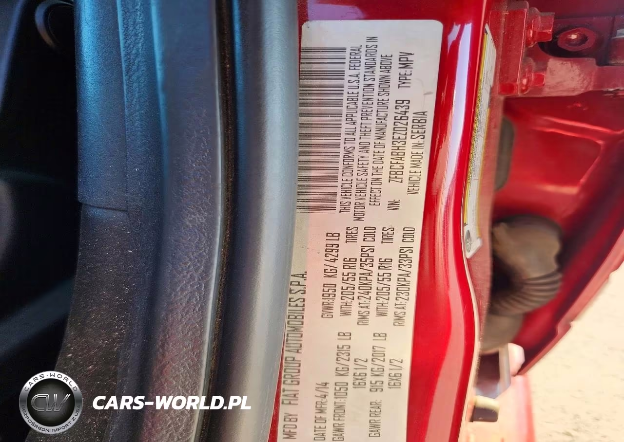 2014 Fiat 500L Easy VIN:ZFBCFABH3EZ026439 - 12