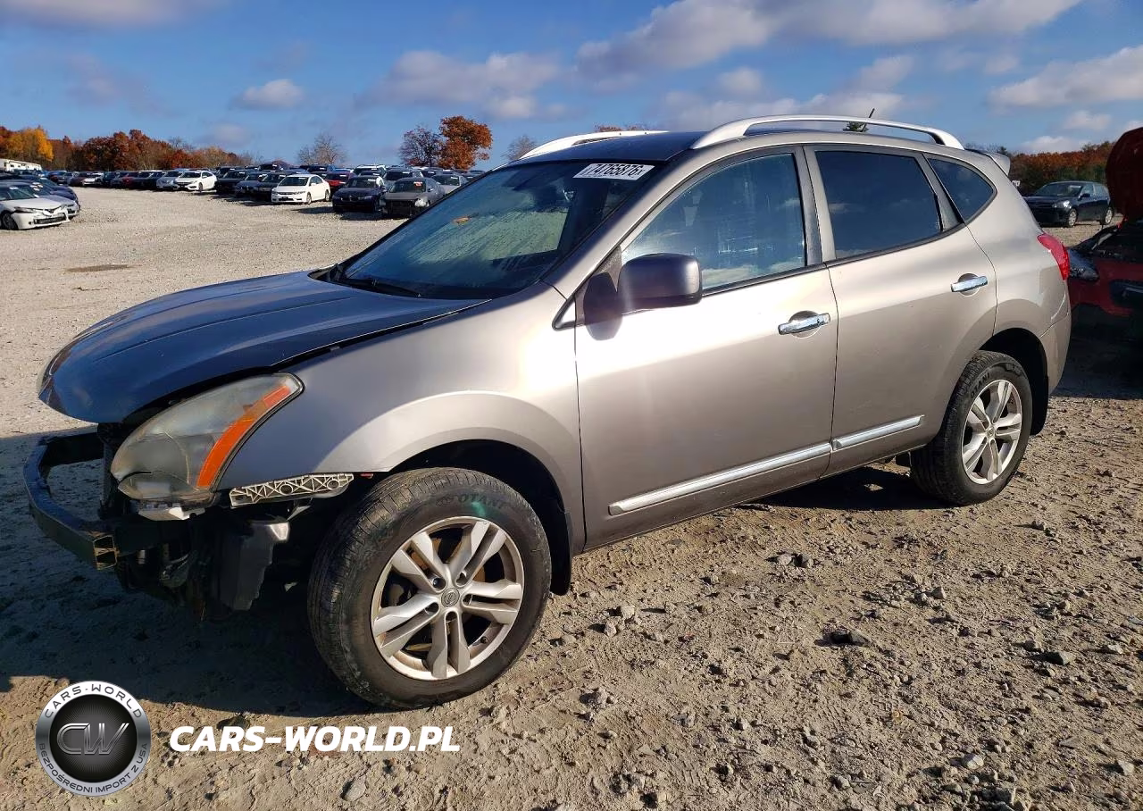 2013 Nissan Rogue S VIN:JN8AS5MV4DW141324 - 1