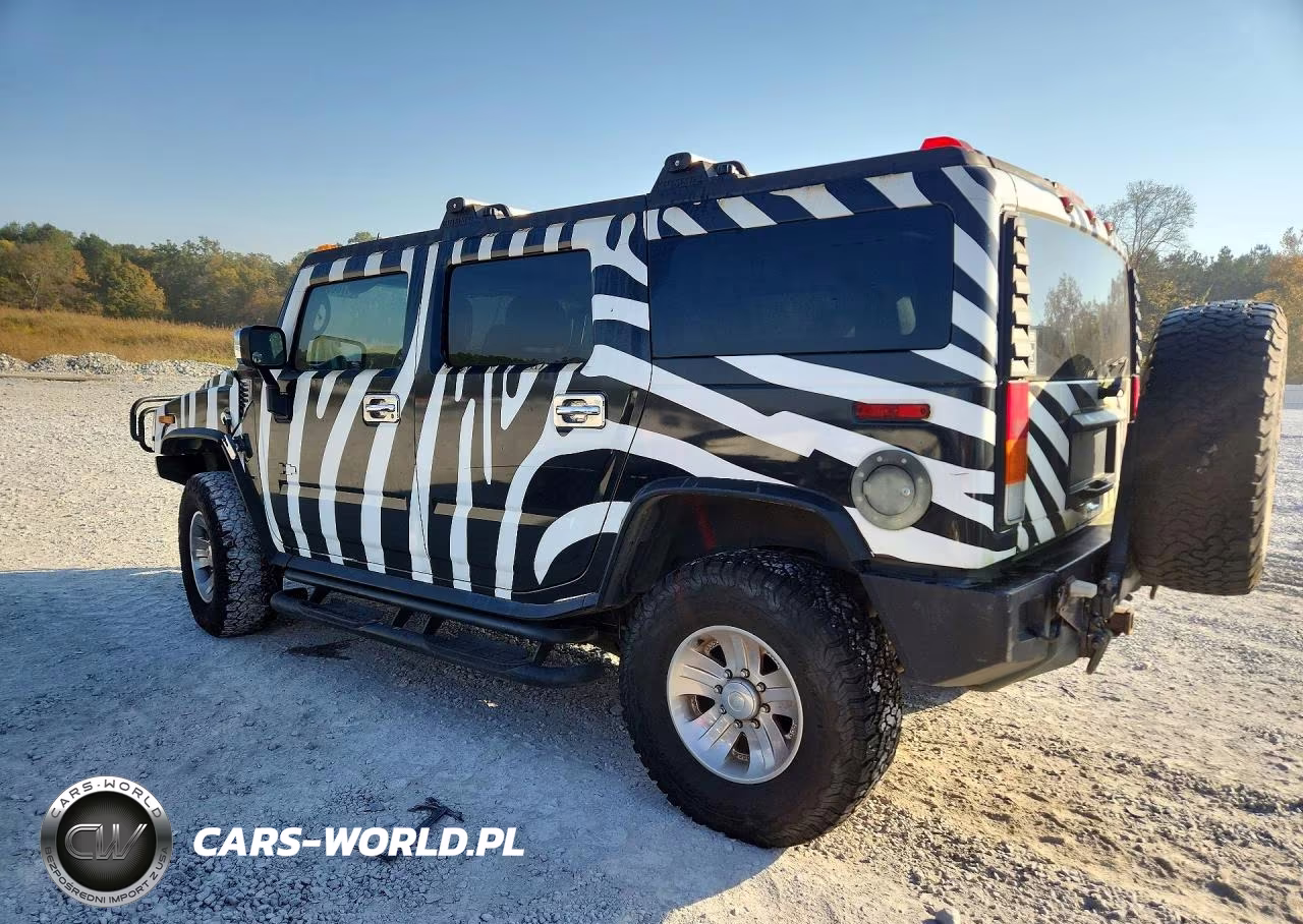 2003 Hummer H2 VIN:5GRGN23U33H129056 - 2