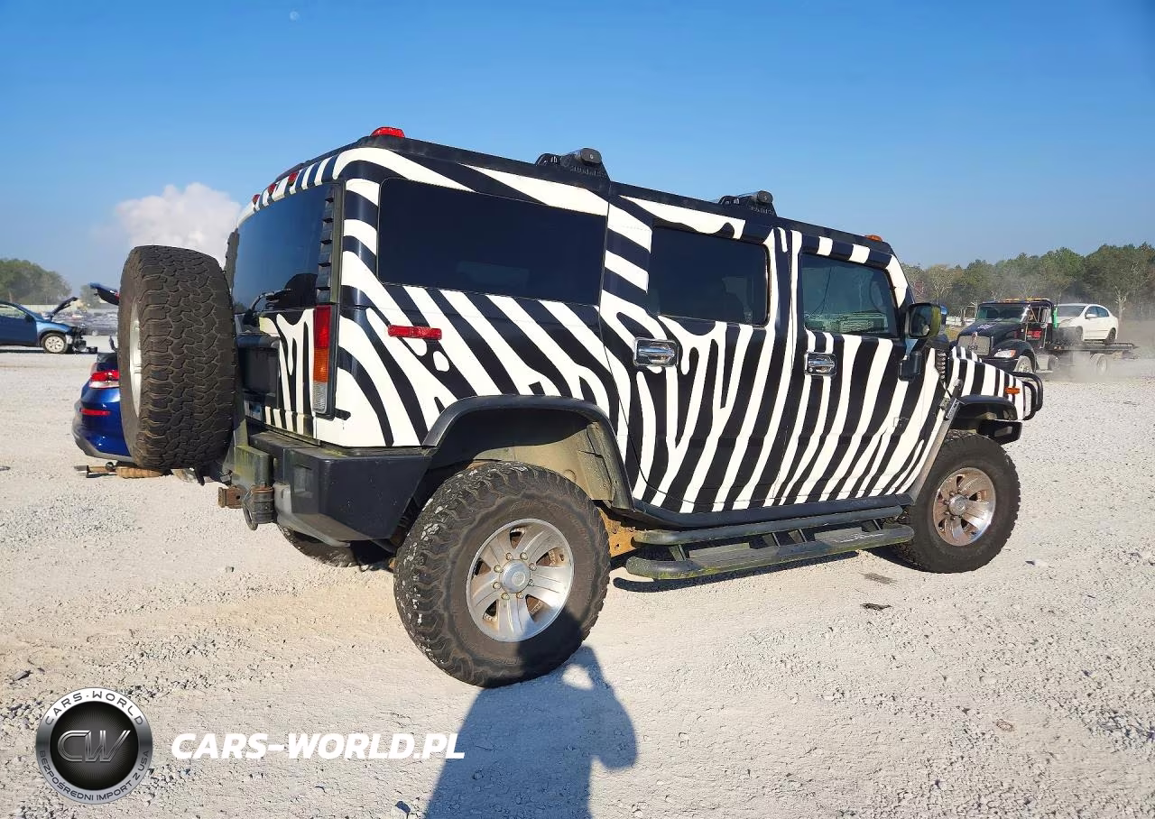 2003 Hummer H2 VIN:5GRGN23U33H129056 - 3