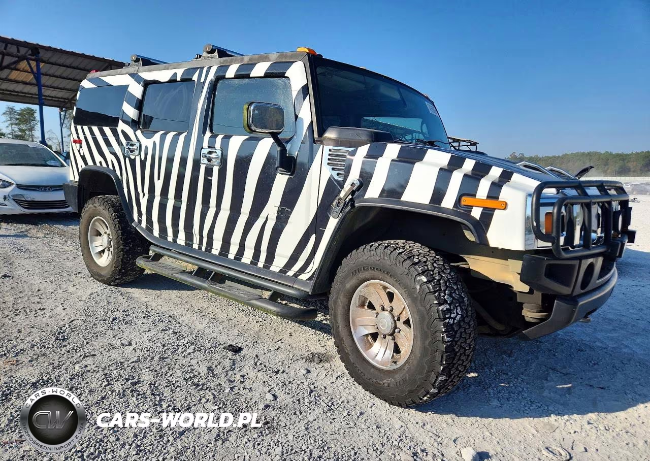 2003 Hummer H2 VIN:5GRGN23U33H129056 - 4