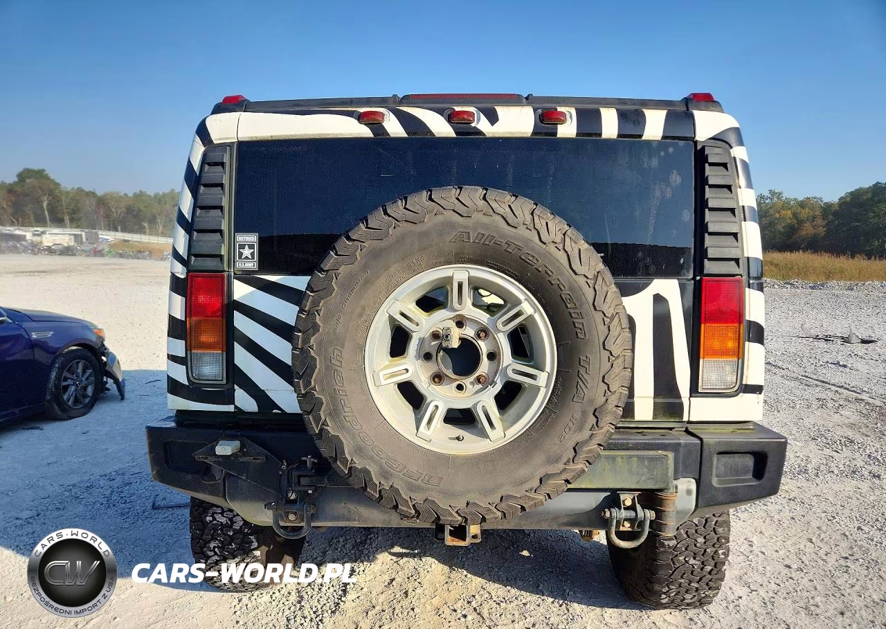 2003 Hummer H2 VIN:5GRGN23U33H129056 - 6