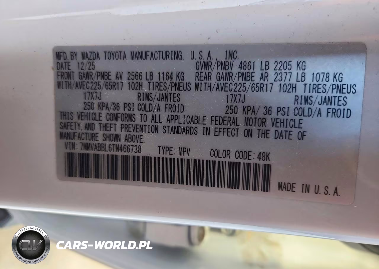 2026 Mazda Cx-50 Preferred VIN:7MMVABBL6TN466738 - 13