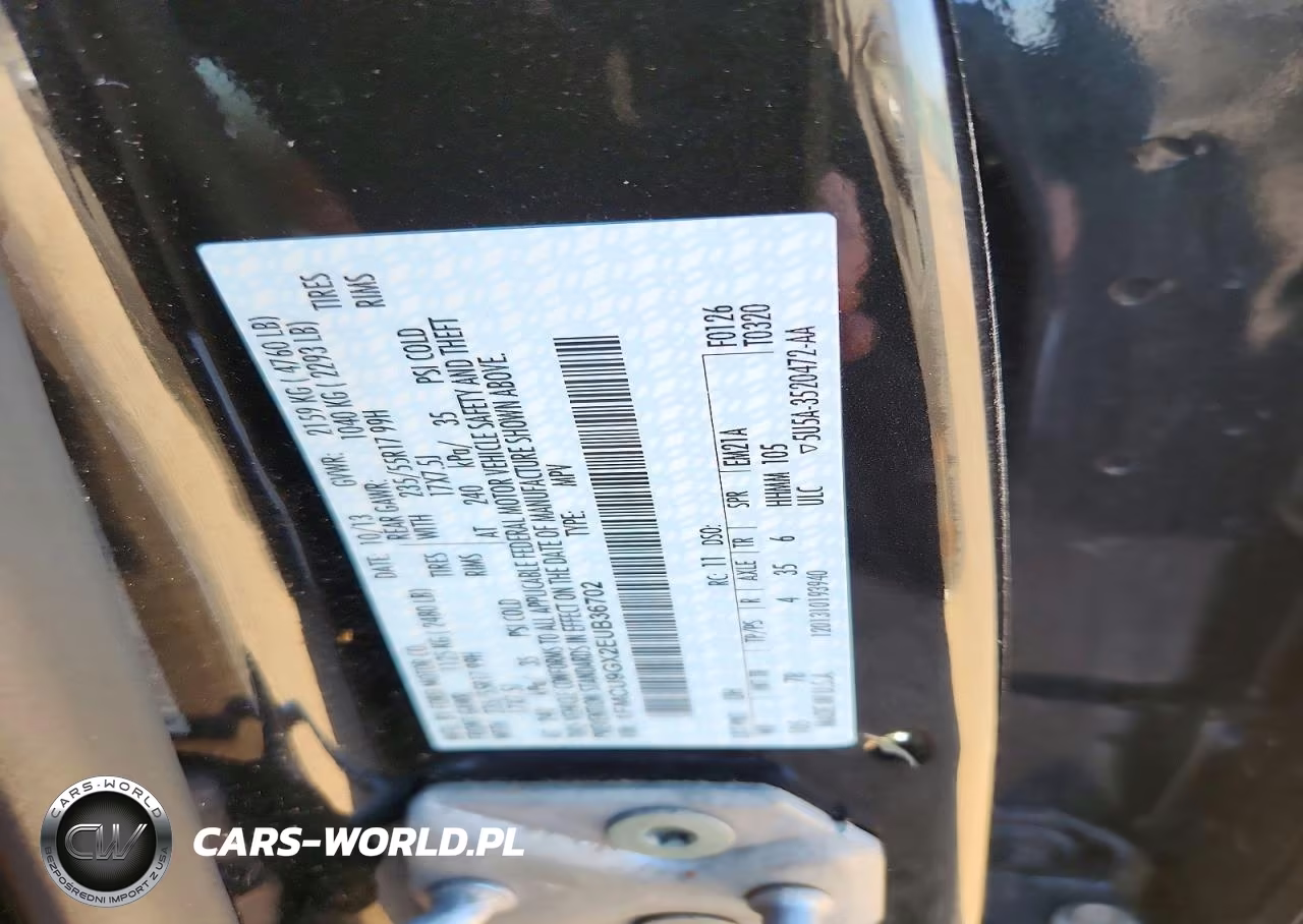 2014 Ford Escape Se VIN:1FMCU9GX2EUB36702 - 13