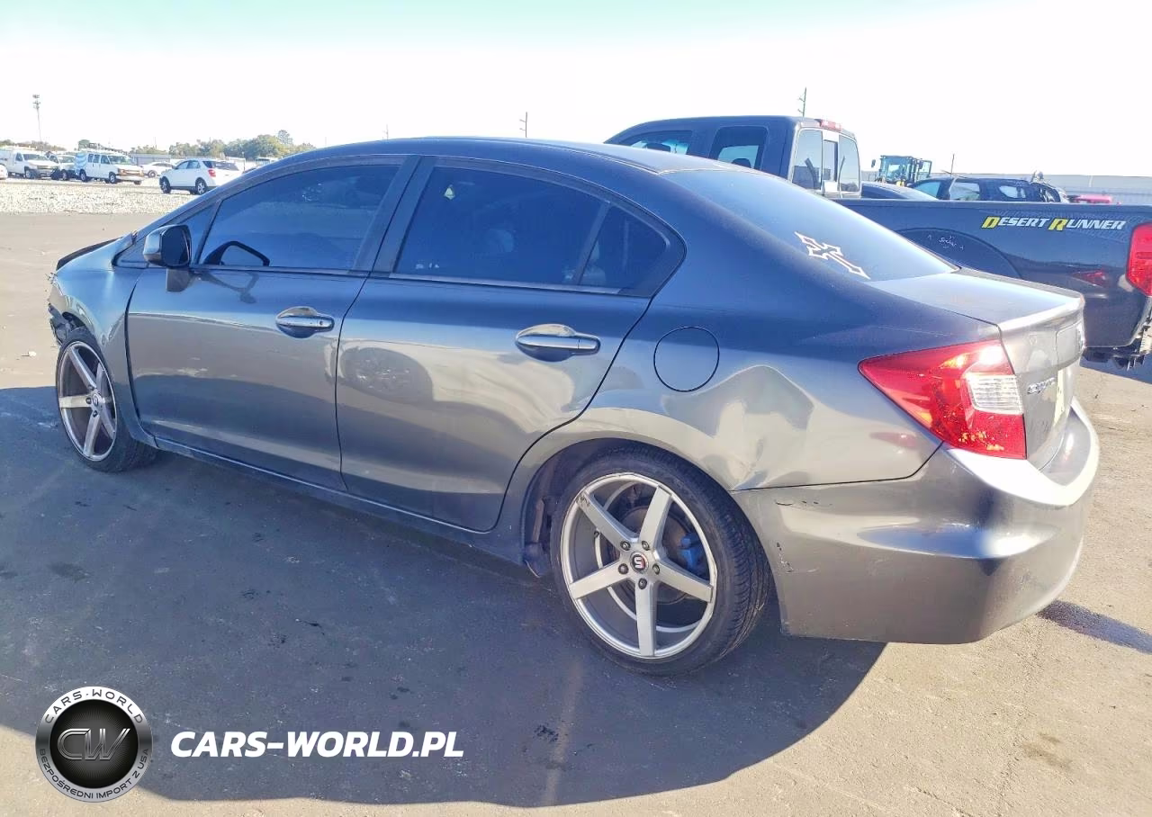 2012 Honda Civic Exl VIN:2HGFB2F95CH549684 - 2