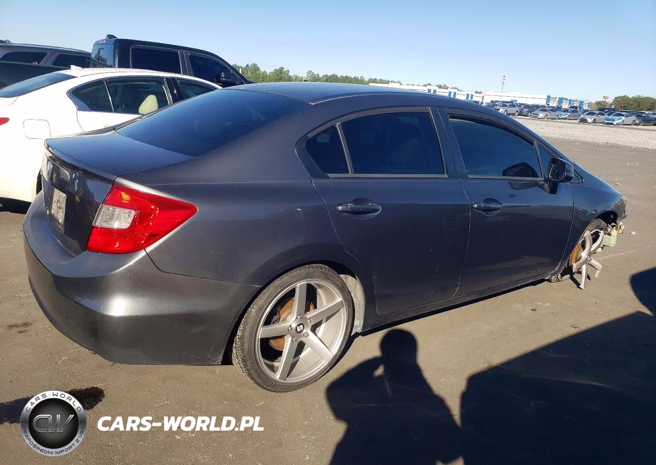 2012 Honda Civic Exl VIN:2HGFB2F95CH549684 - 3