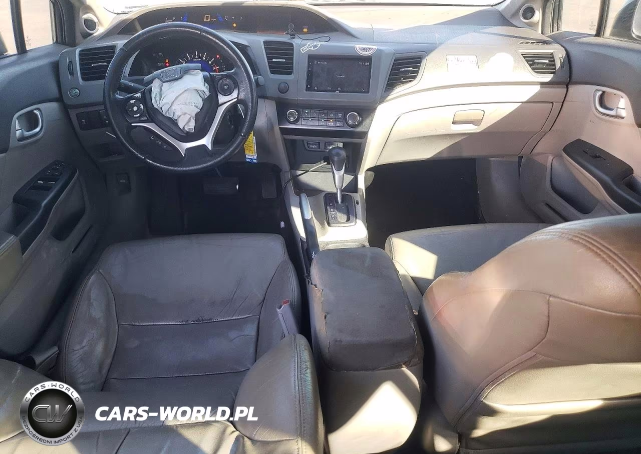 2012 Honda Civic Exl VIN:2HGFB2F95CH549684 - 8