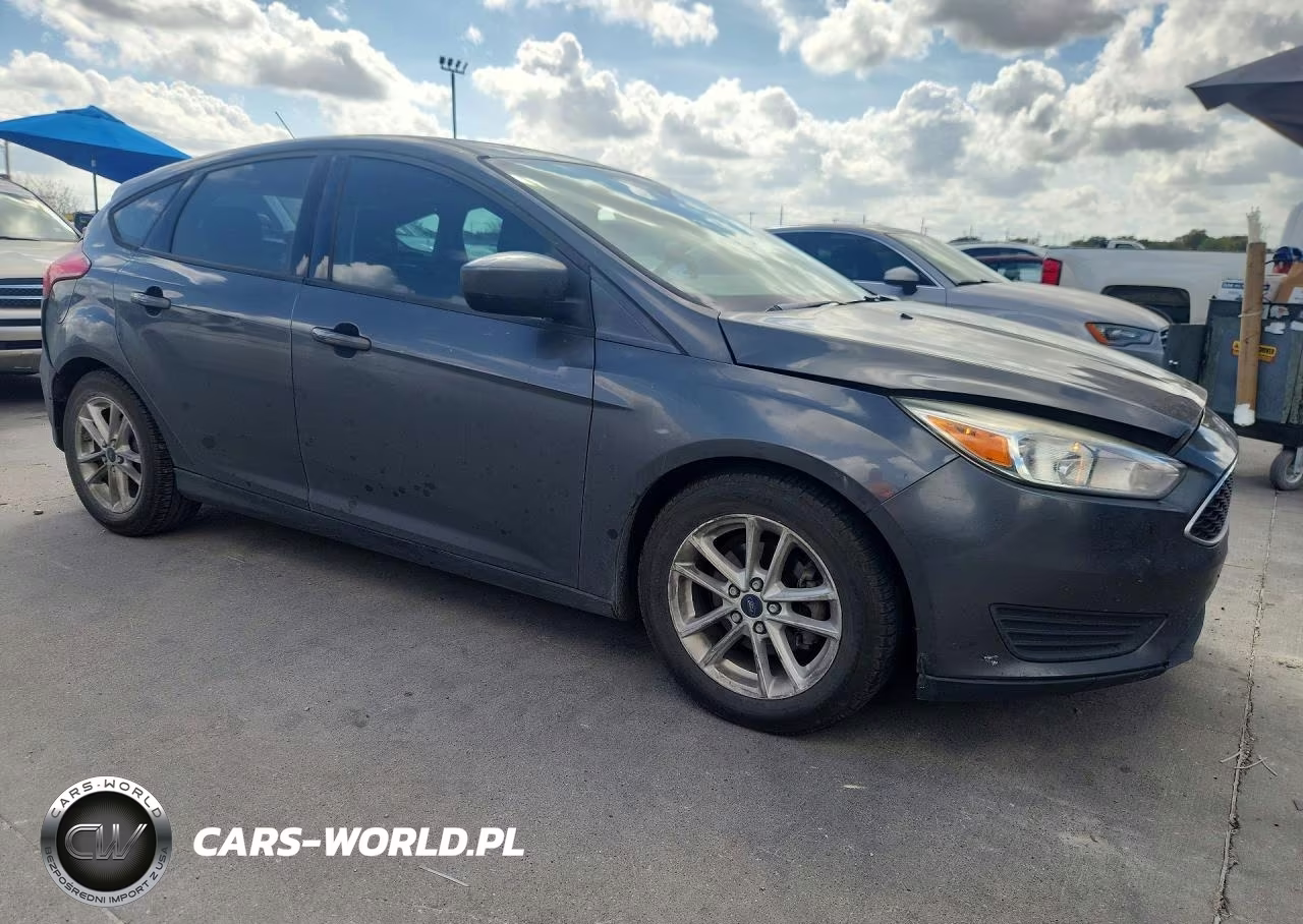 2018 Ford Focus Se VIN:1FADP3K21JL330796 - 4