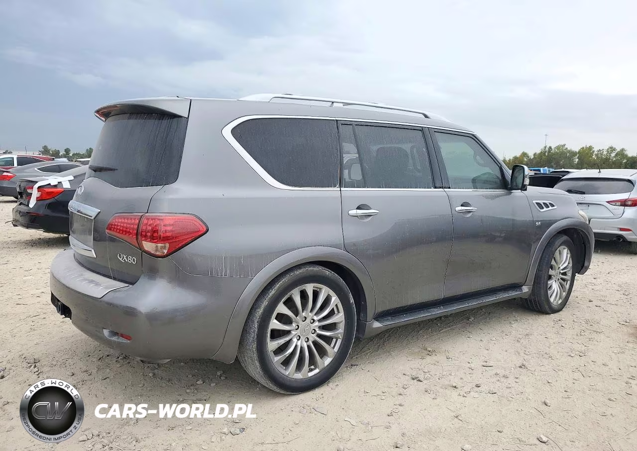 2015 Infiniti Qx80 Base VIN:JN8AZ2NF8F9570050 - 3