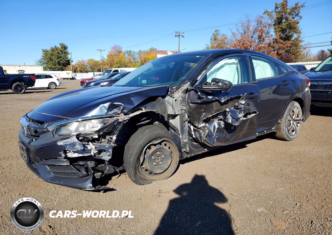 2018 Honda Civic Lx VIN:19XFC2F53JE201819 - 1