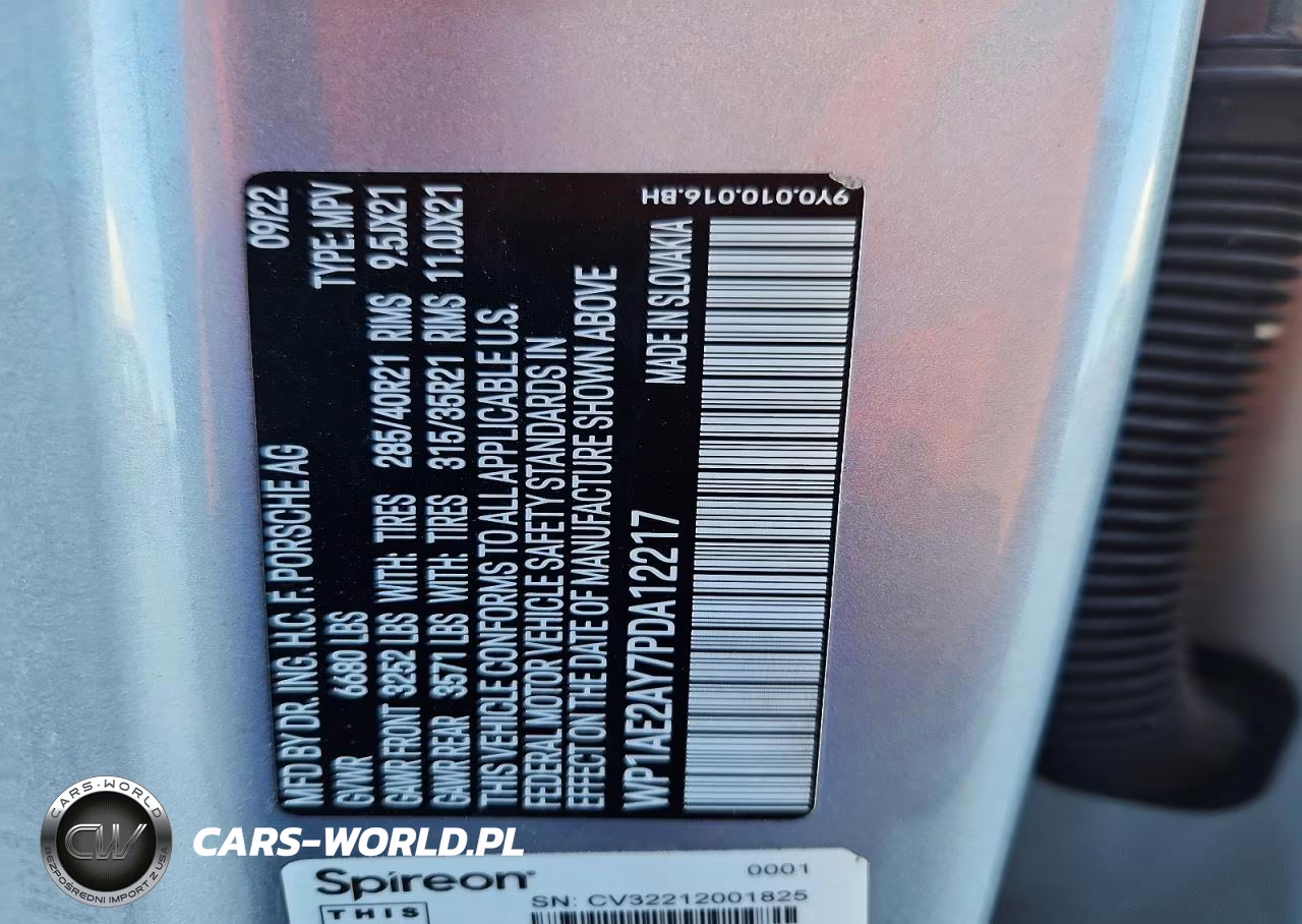 2023 Porsche Cayenne E-Hybrid VIN:WP1AE2AY7PDA12217 - 14