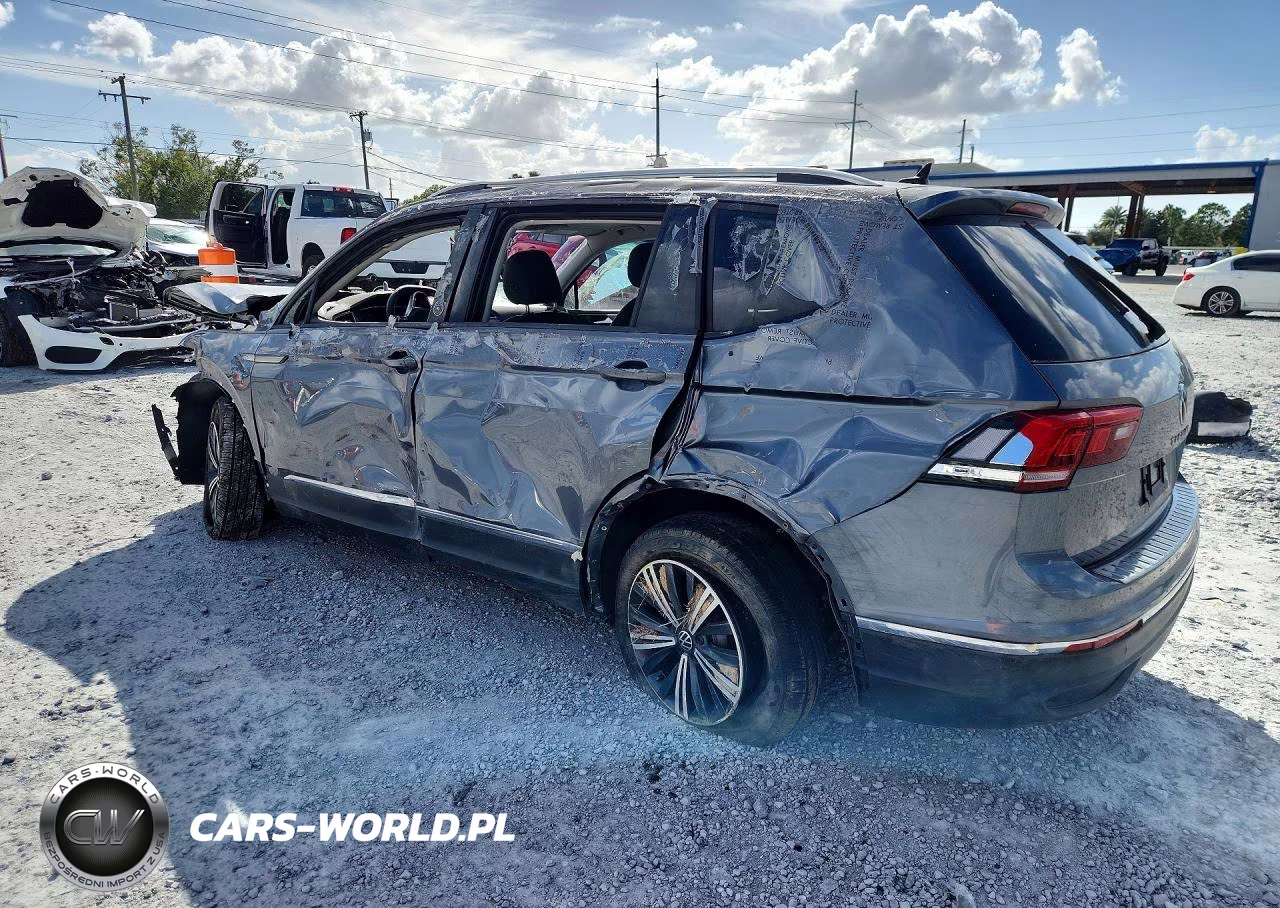2024 Volkswagen Tiguan Se VIN:3VVNB7AXXRM205177 - 2