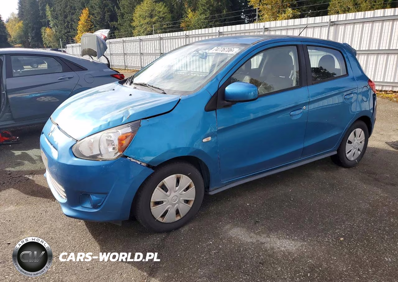 2015 Mitsubishi Mirage De VIN:ML32A3HJ6FH054033 - 1