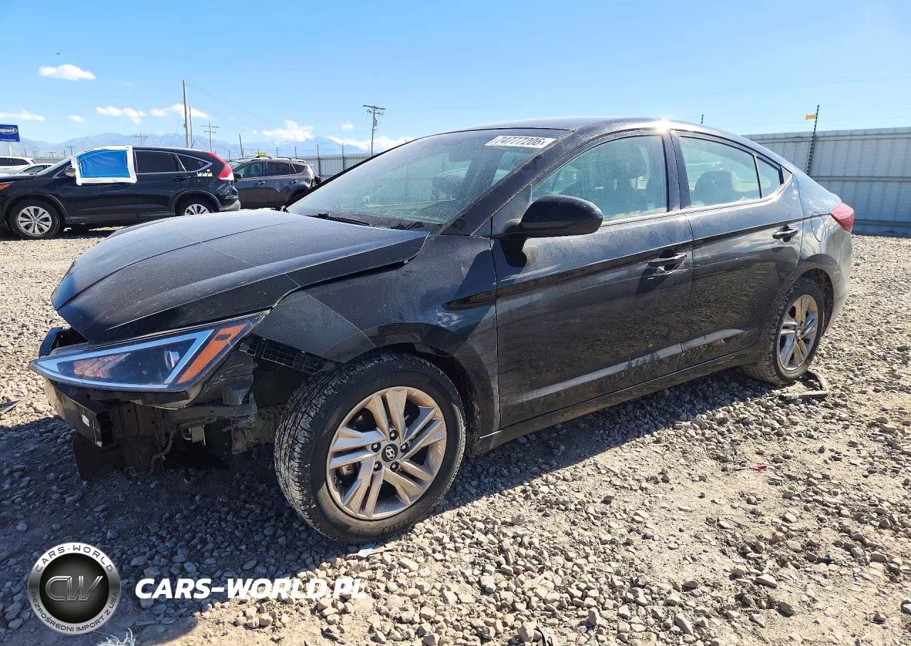 2019 Hyundai Elantra Sel VIN:KMHD84LF5KU775225 - 1