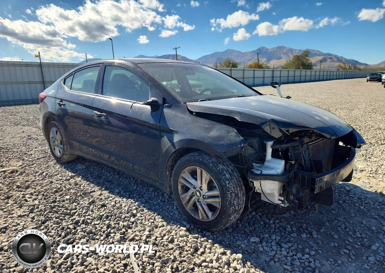 2019 Hyundai Elantra Sel VIN:KMHD84LF5KU775225 - 4