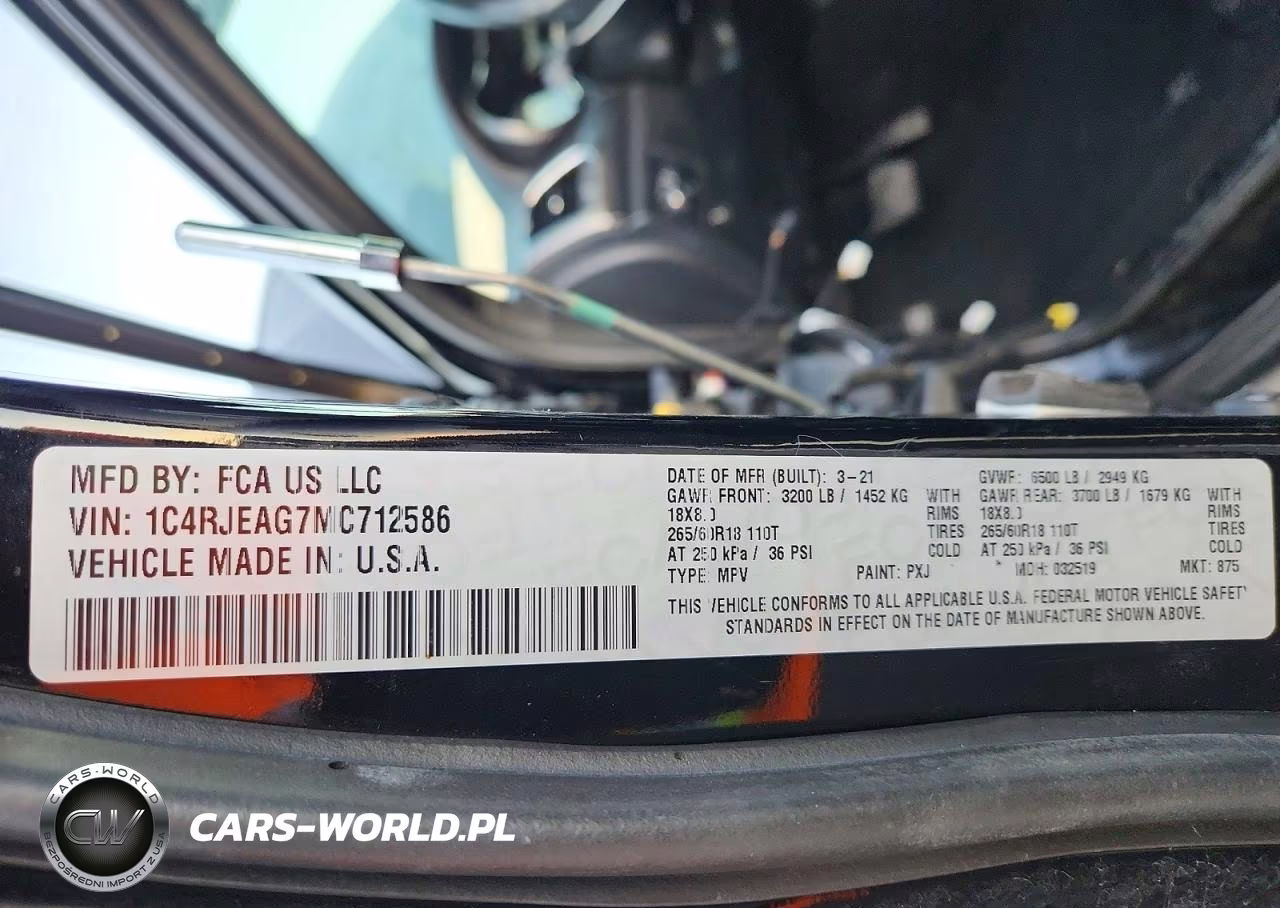 2021 Jeep Grand Cherokee Laredo VIN:1C4RJEAG7MC712586 - 14