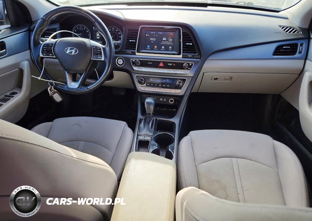 2019 Hyundai Sonata Sel VIN:5NPE34AF6KH807443 - 8