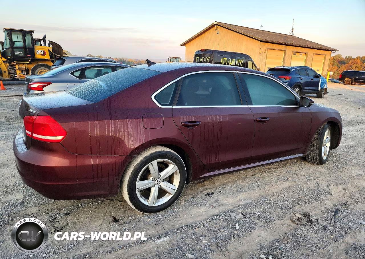 2012 Volkswagen Passat Se VIN:1VWBN7A3XCC019098 - 3