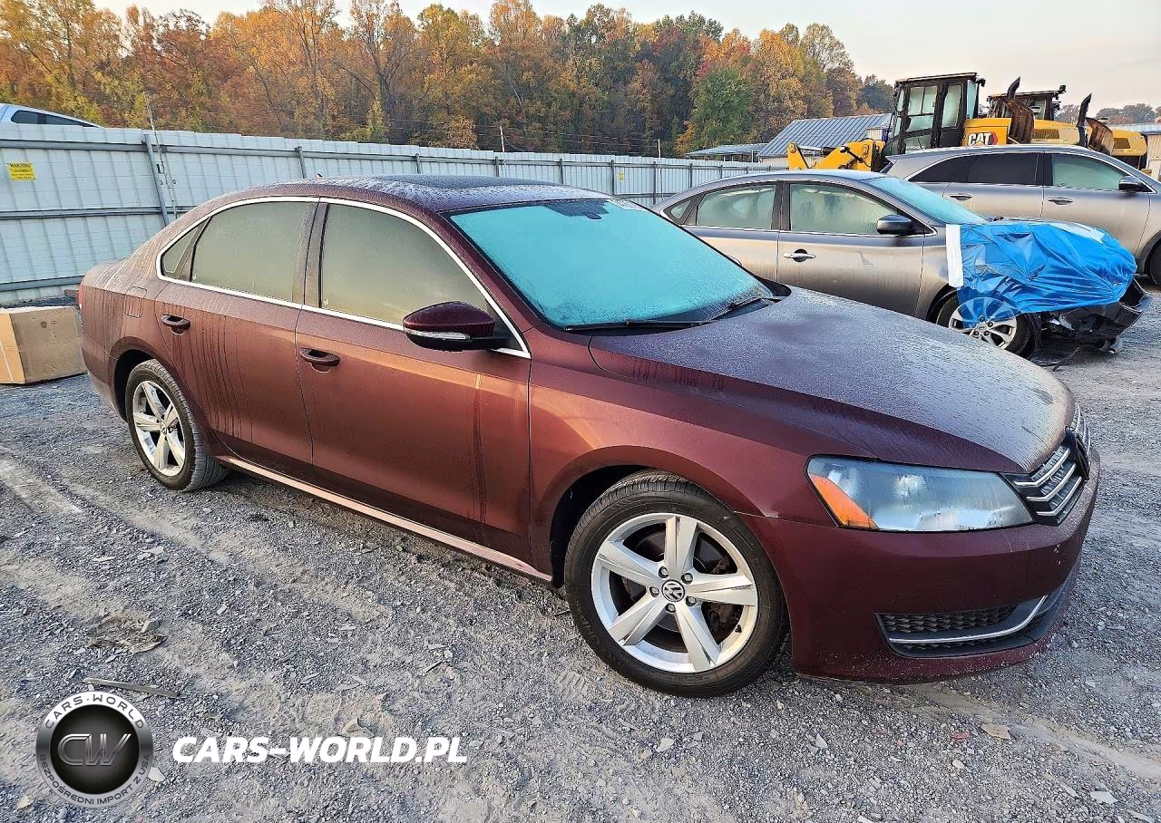 2012 Volkswagen Passat Se VIN:1VWBN7A3XCC019098 - 4
